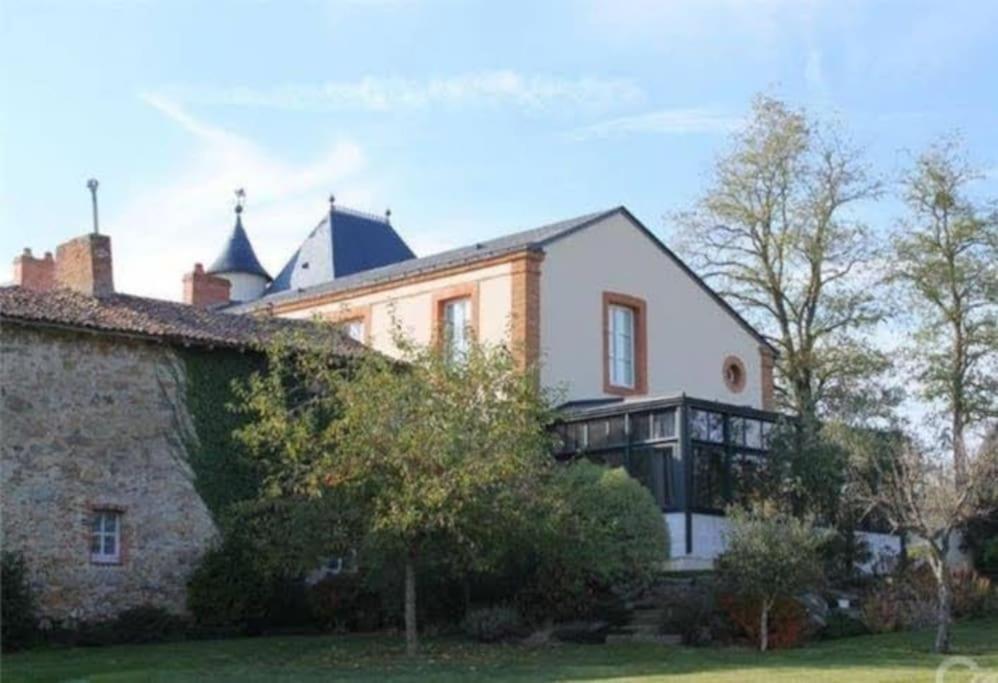 Le Logis Cholet 49300 Lieu Exceptionnel En Famille Ou Amis Villa Mazieres-en-Mauges Exterior foto